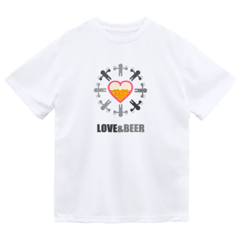 LOVE & BEER ドライTシャツ