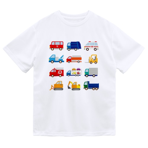 はたらくくるま Dry T-Shirt