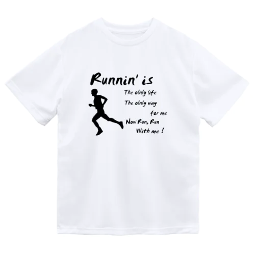 Running Boy / Runnin'  ～男性ランナー ドライTシャツ