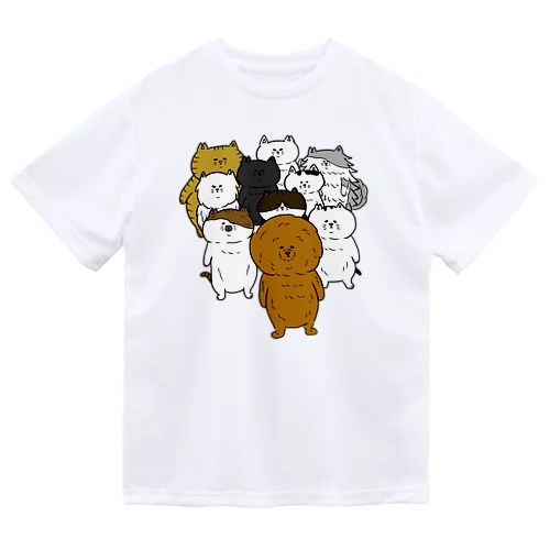 9割猫 ドライTシャツ