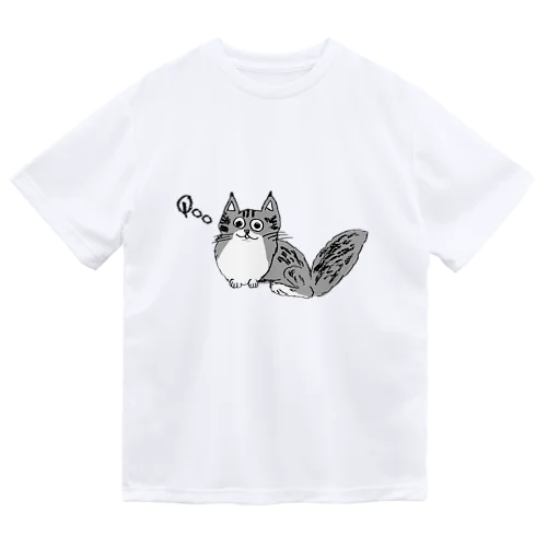 でか猫Qoo ドライTシャツ