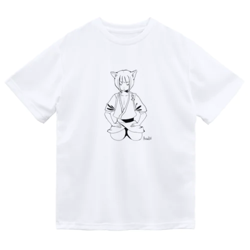 狐耳男子くん、正座する。 Dry T-Shirt