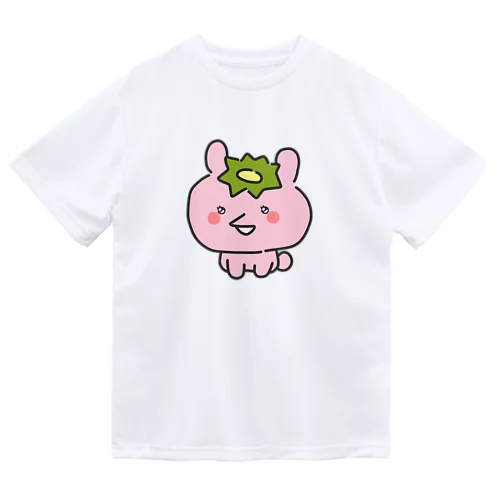 かっぱうさぎ（ピンク） ドライTシャツ