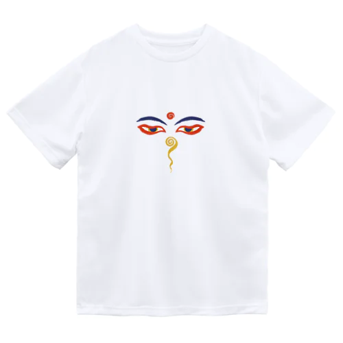 Wisdom Eyes（ブッダの瞳） ドライTシャツ