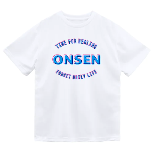 ONSEN -Time for Healing- (カラー) ドライTシャツ