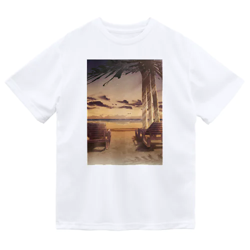 夕焼けビーチ Dry T-Shirt