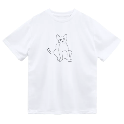 黒猫 Dry T-Shirt