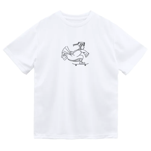 【黒】滑板皇后 Dry T-Shirt