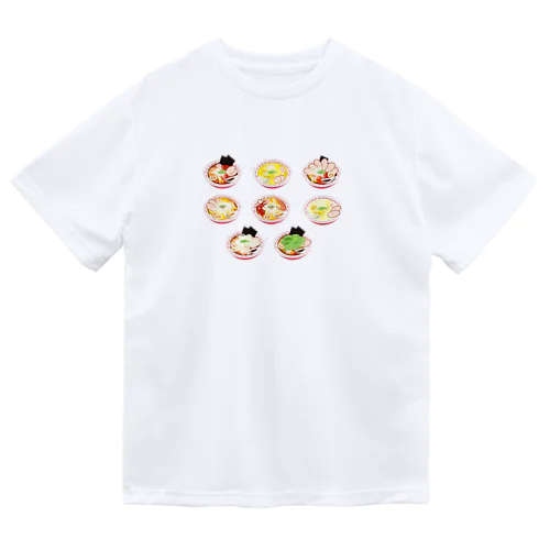 ラーメンいっぱい Dry T-Shirt