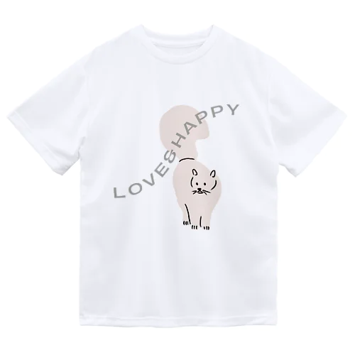 ゆるふわねこ【500円分の寄付になります】 ドライTシャツ