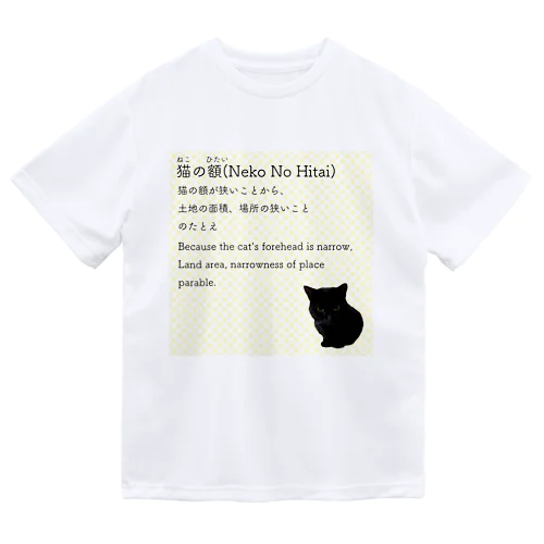 猫の額-Neko No Hitai- Dry T-Shirt