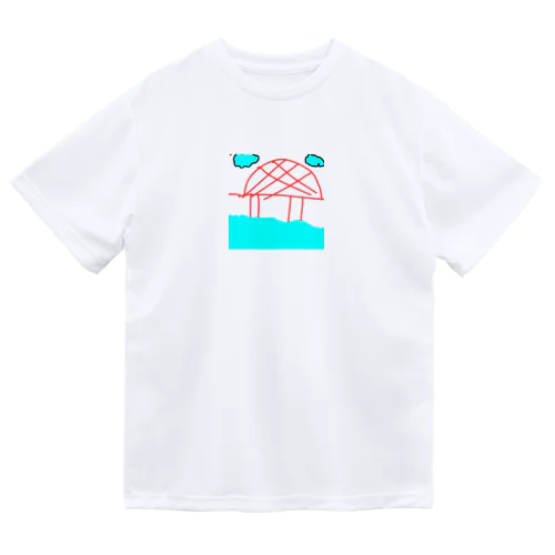 赤い橋 Dry T-Shirt