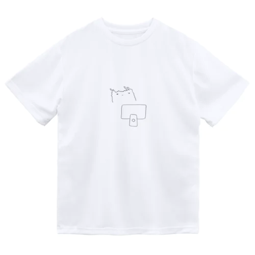 やんごとキャット・パソコン Dry T-Shirt