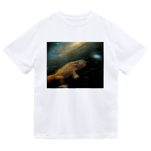 宇宙のレオパ ドライTシャツ