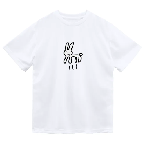 はねてるウサギさん Dry T-Shirt