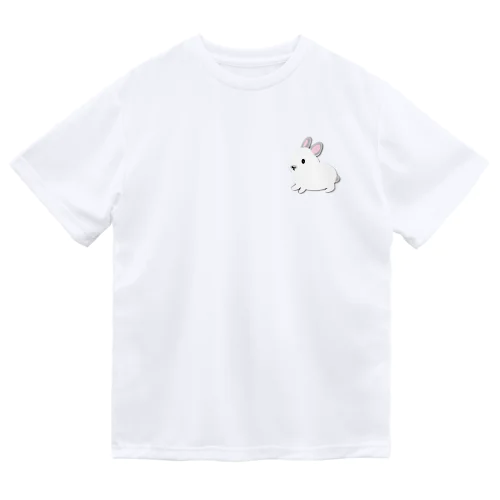 うさぎ　フロスティ ドライTシャツ