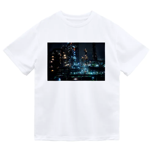 工場夜景 Dry T-Shirt