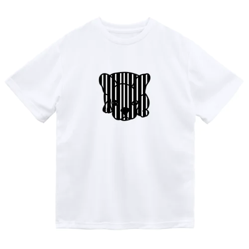 ストライプ犬 Dry T-Shirt