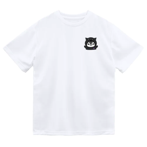 ナギねこ クロ ドライTシャツ