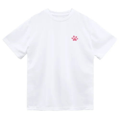 ピンクの肉球 Dry T-Shirt