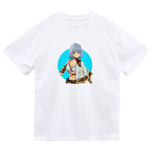 ファンタジーな女の子 ドライTシャツ