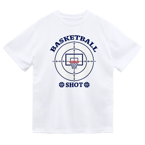 バスケットボール・ターゲット・BASKETBALL・デザイン・グッズ・Tシャツ・イラスト・サークル・かっこいい・かわいい・男子・女子・有力・確実・有望・部活・チームT・バスケ Dry T-Shirt