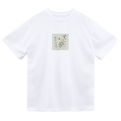 PastelFlower ドライTシャツ