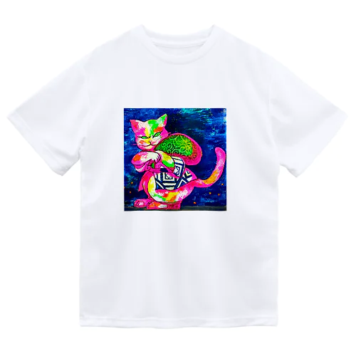 ドロボウネコ Dry T-Shirt