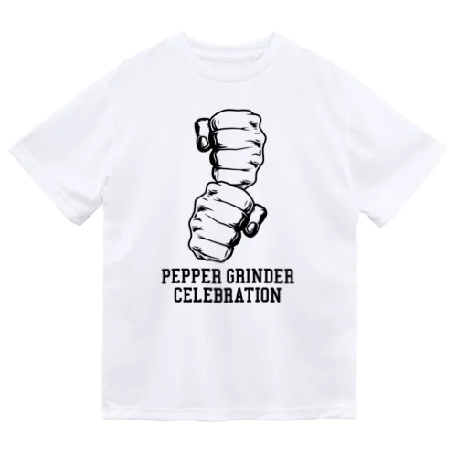 PEPPER GRINDER CELEBRATION-ペッパーミルパフォーマンス- ドライTシャツ