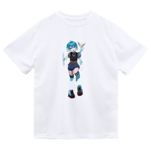 有馬千草ママ冷音ちゃん（右手異空間A） ドライTシャツ