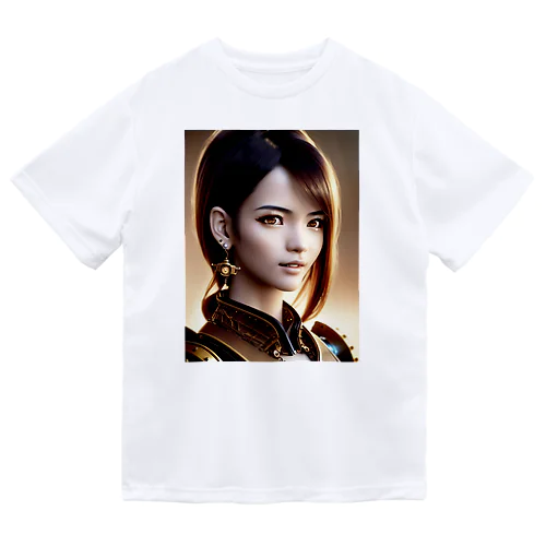 機械仕掛けの美女001 ドライTシャツ