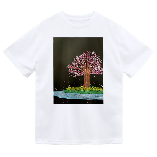 桜 ドライTシャツ