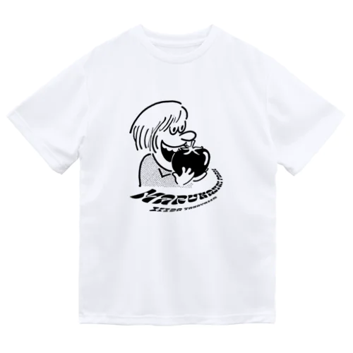 まるかじりおじさん Dry T-Shirt