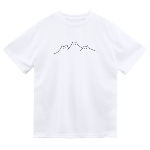 ねこ連山 Dry T-Shirt