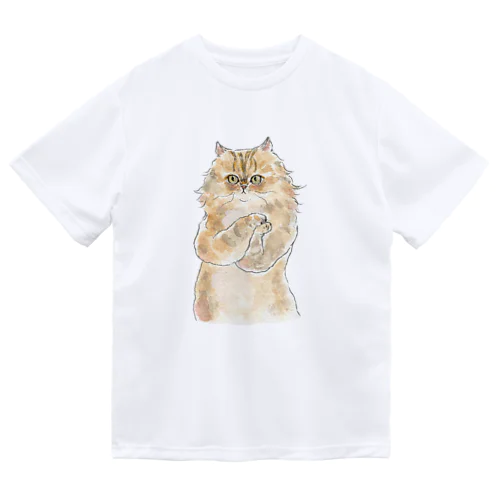 おねだりにゃんこ Dry T-Shirt