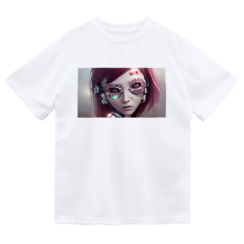 サイボーグの少女 Dry T-Shirt