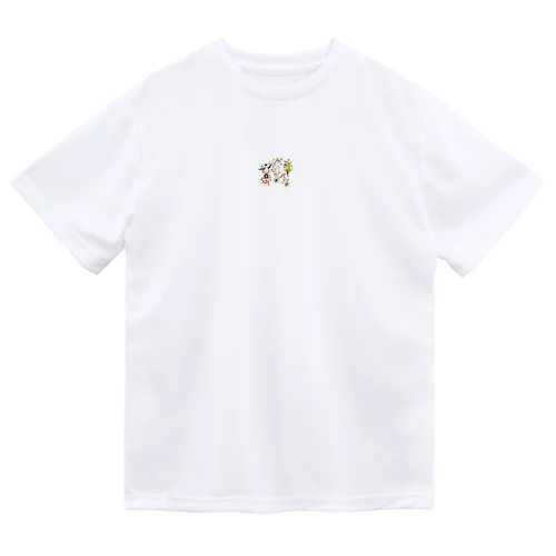 カチャーシーするアニマル Dry T-Shirt