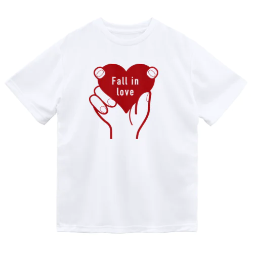 Fall in love ドライTシャツ