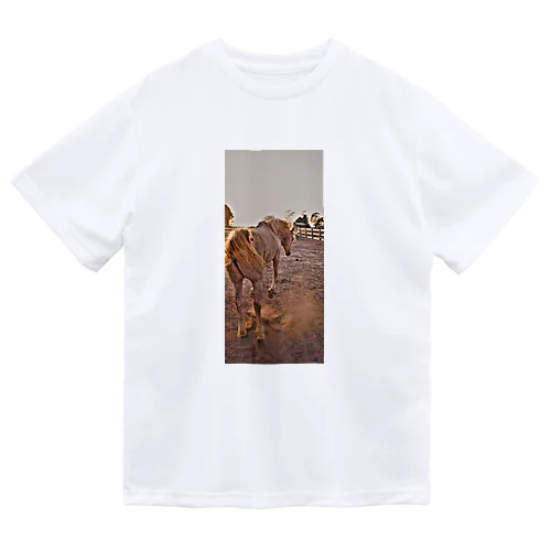 放牧中馬 Dry T-Shirt