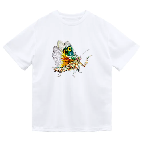 アフリカメダマカマキリ ドライTシャツ