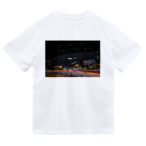 光跡 - Junction Light trail - ドライTシャツ