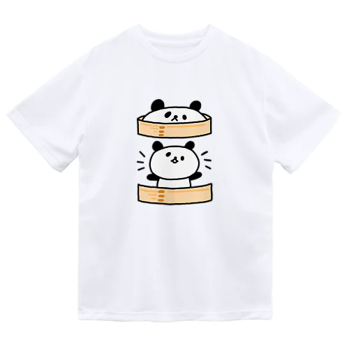 しょぼいパンダ（せいろ） Dry T-Shirt