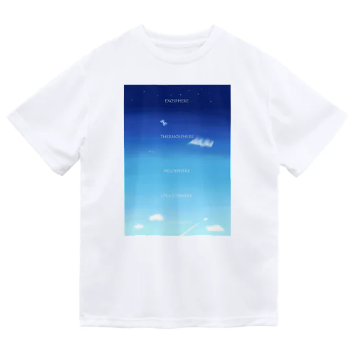 大気圏 ドライTシャツ