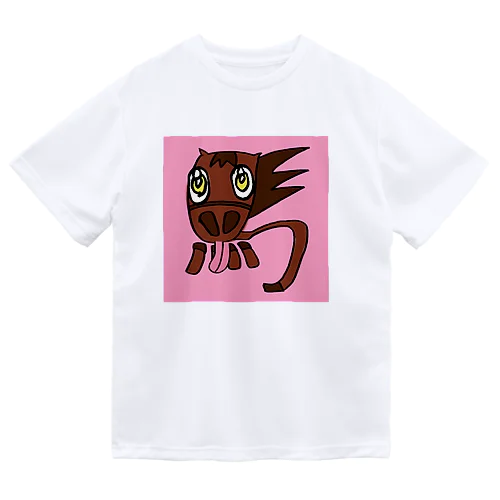 オノマトペ午くん ドライTシャツ