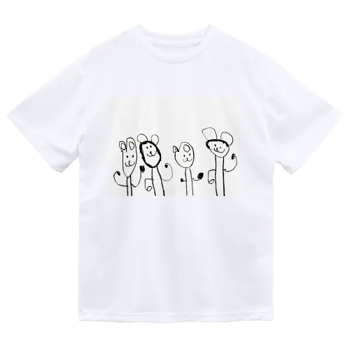 4歳児　　イラスト　Tシャツ Dry T-Shirt