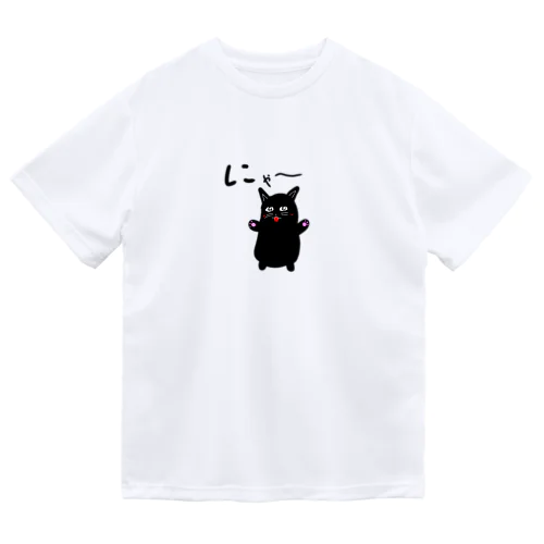 くろねこにゃん太郎　 Dry T-Shirt