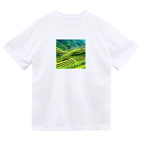 日本の原風景　棚田 Dry T-Shirt