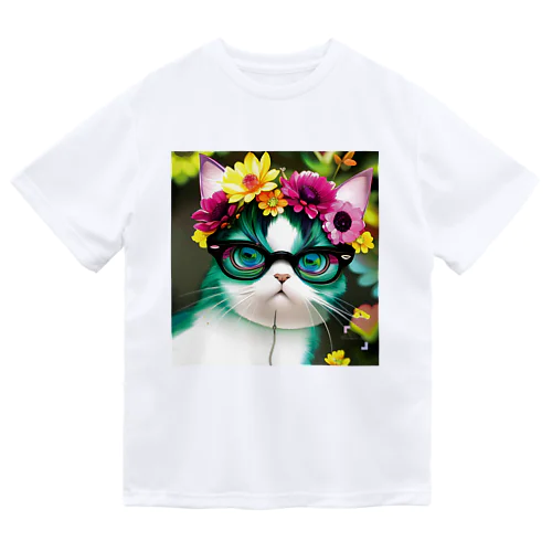 Connect Art 002 Cat ドライTシャツ