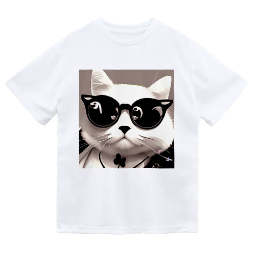 Connect Art 001 Cat ドライTシャツ