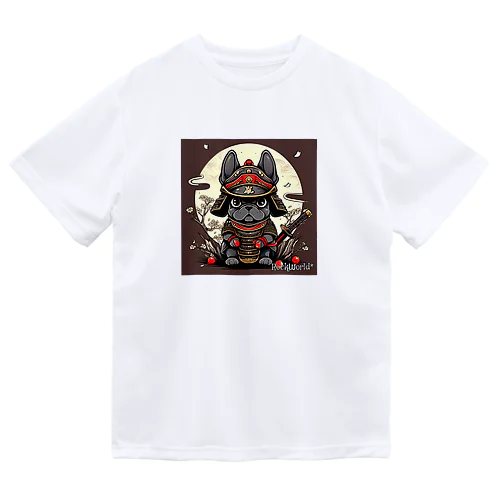 Samurai FrenchBulldog ドライTシャツ